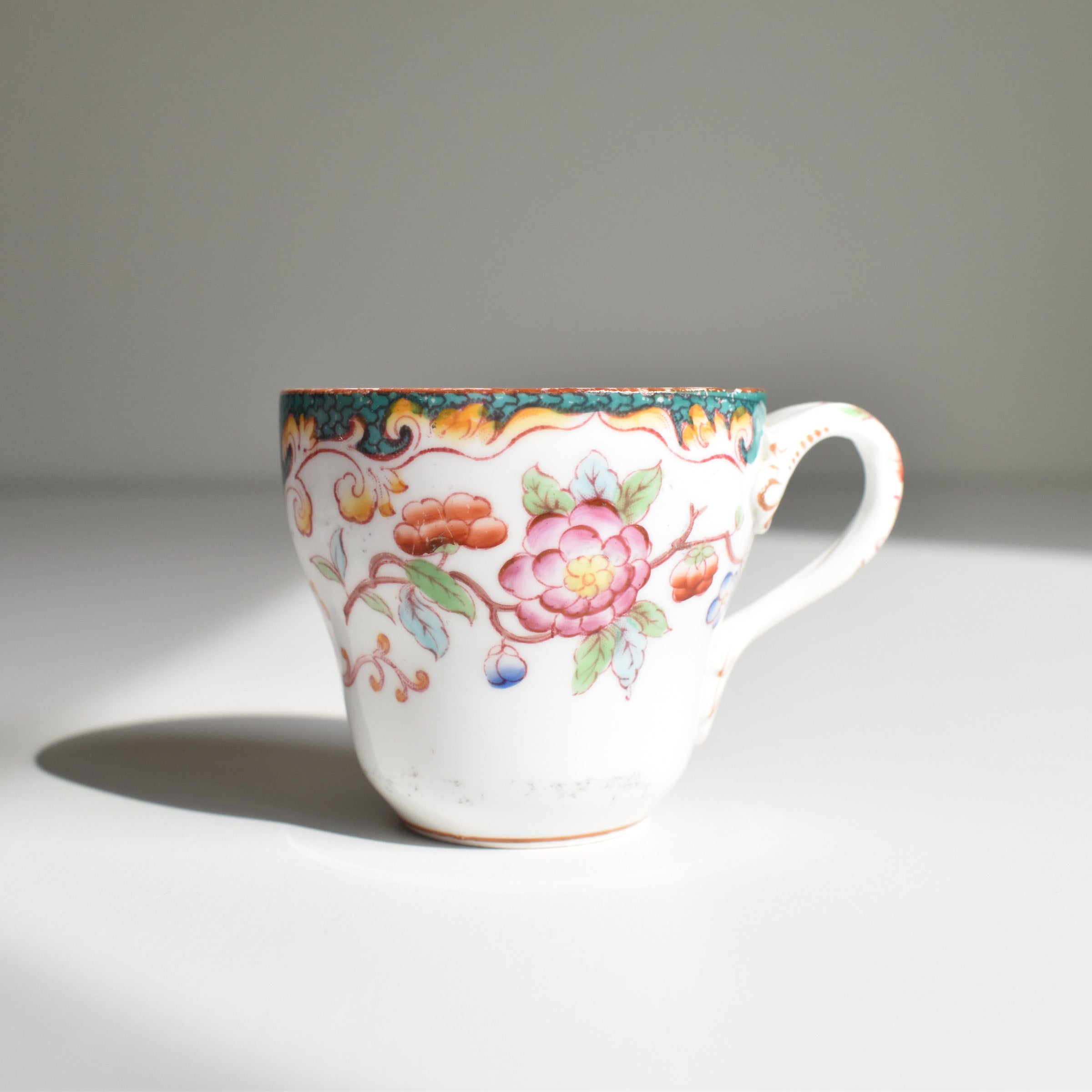 アンティークコーヒーカップ＆ソーサー サルグミンヌ Minton 248 B