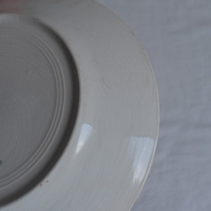 Antique Plate K&G Luneville Platane Z1