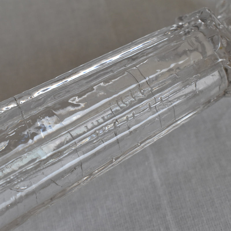 ガラス アンティーク　キャンドルホルダー　B