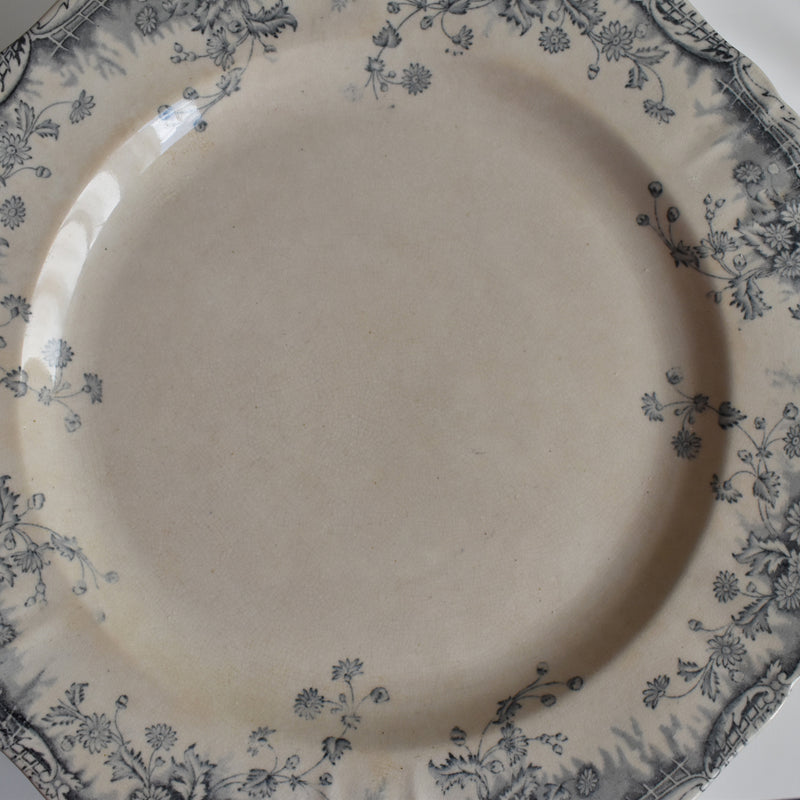 Antique Plate W.A.A.&Cie Madrid D