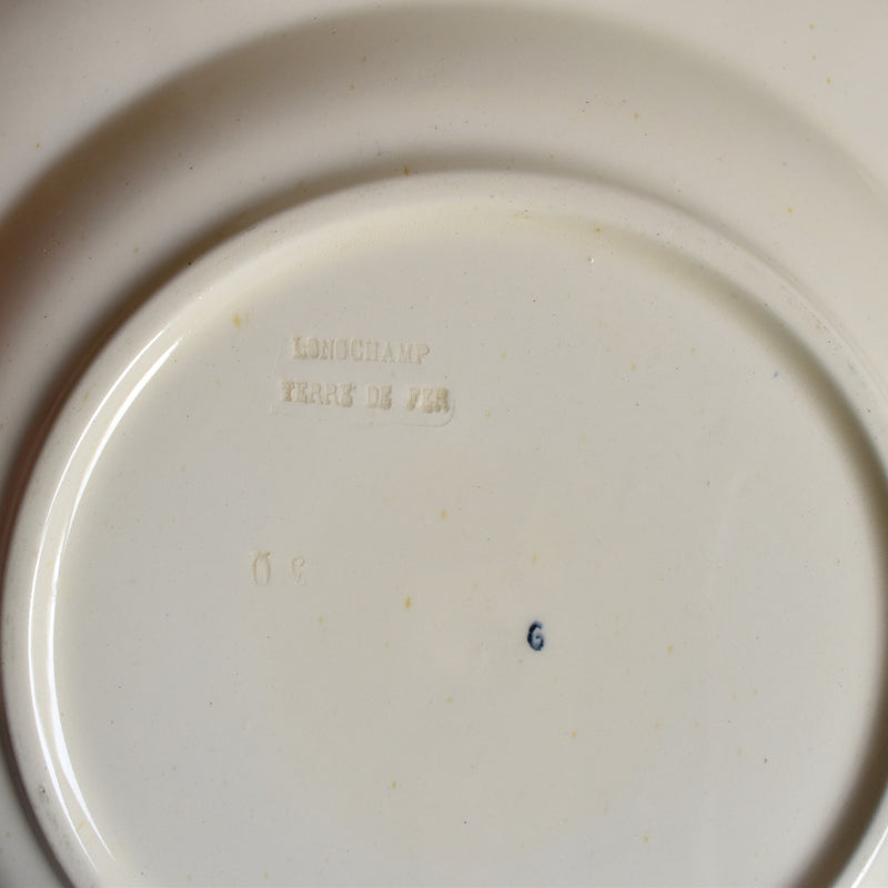 Antique Plate Longchamp Ruban