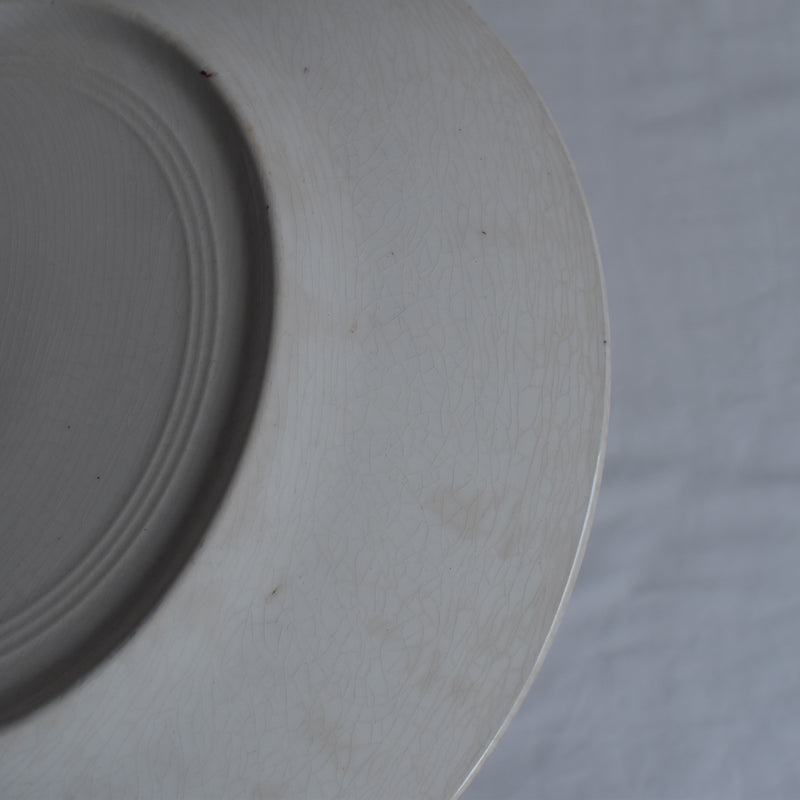 Antique Plate K&G Luneville Platane Z1