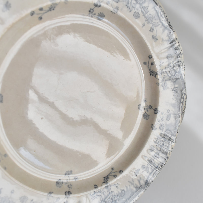 Antique Plate W.A.A.&Cie Madrid D