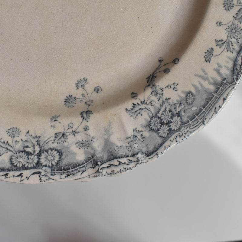 Antique Plate W.A.A.&Cie Madrid D