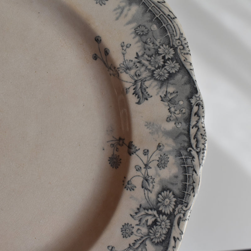 Antique Plate W.A.A.&Cie Madrid D