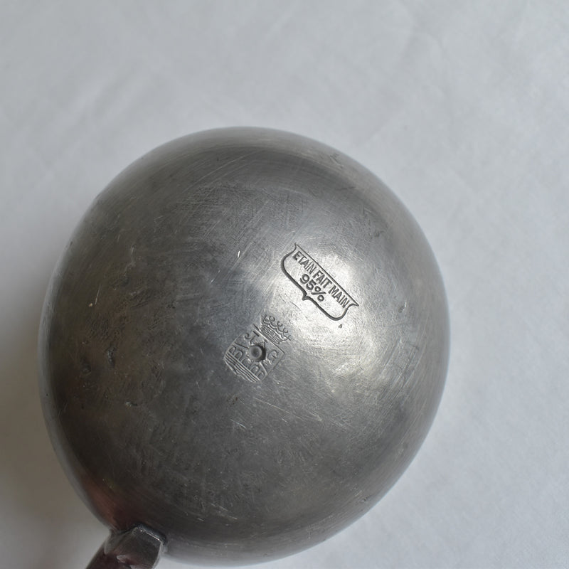 ヴィンテージピューター レードル Jean Goardere