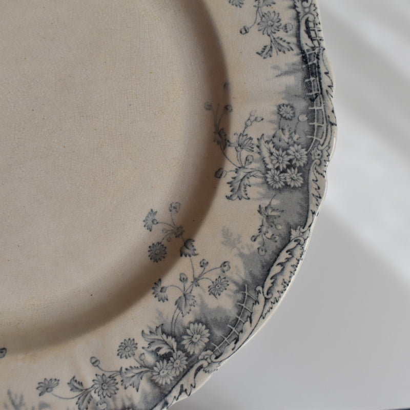 Antique Plate W.A.A.&Cie Madrid D