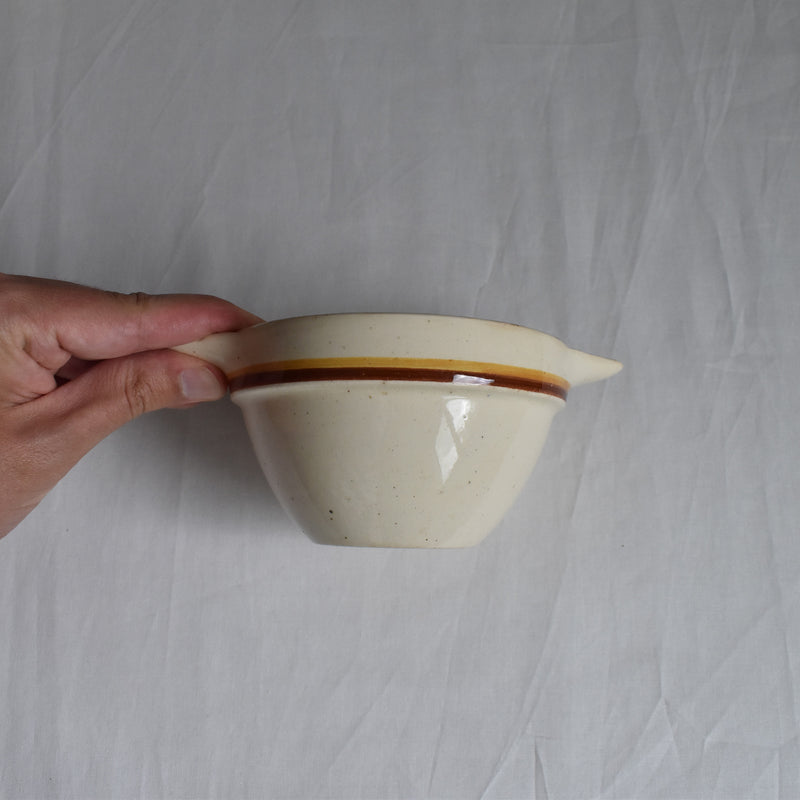 Vintage Bowl Digoin & Sarreguemines "oreille b"