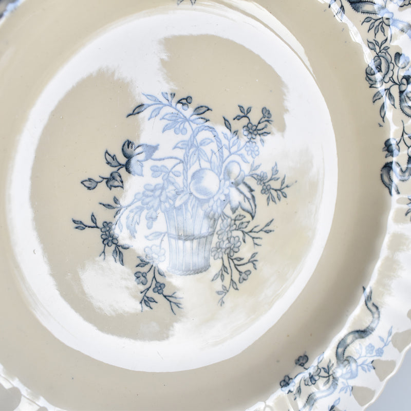 Antique Plate Longchamp Ruban