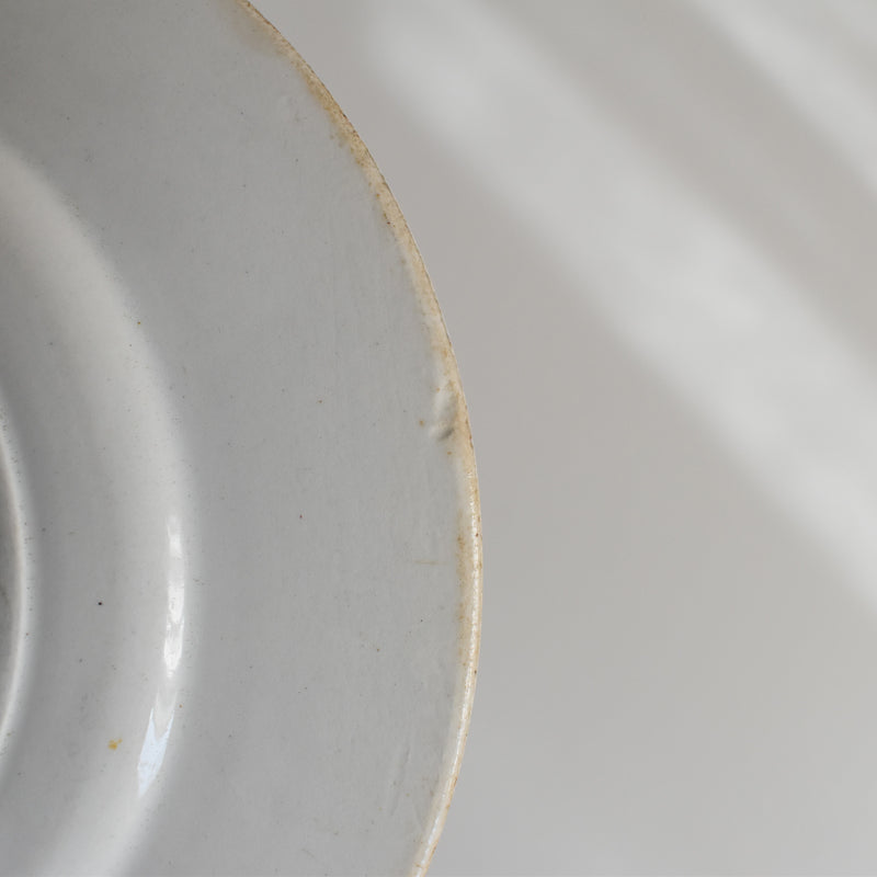 Antique Dessert Plate Gien Fauvette A