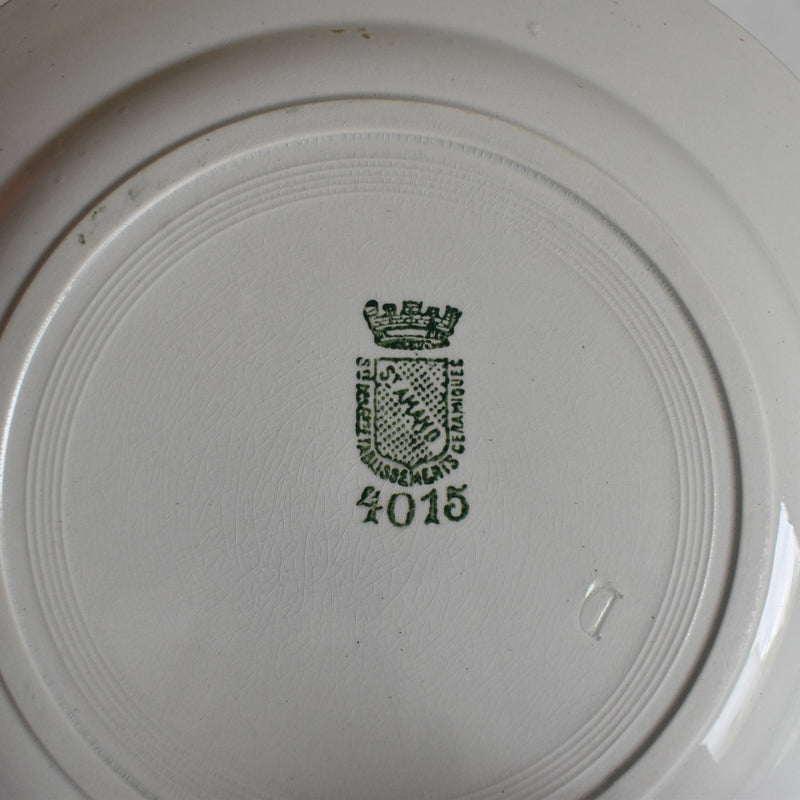Antique Plate, Saint-Amand, 4015