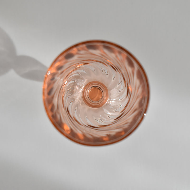 Vintage Rosaline Liqueur Glass