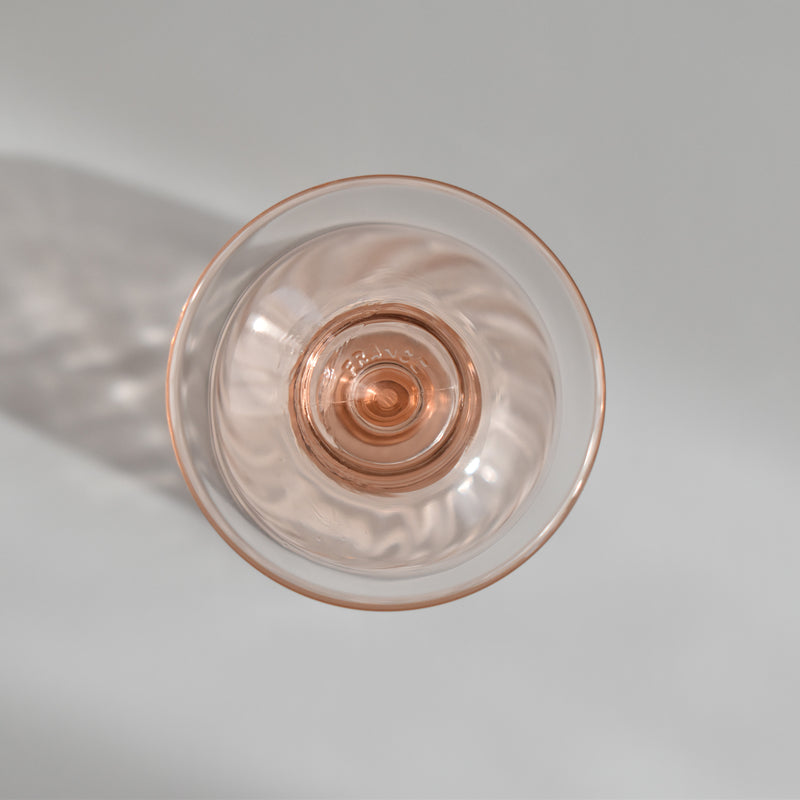 Vintage Rosaline Liqueur Glass