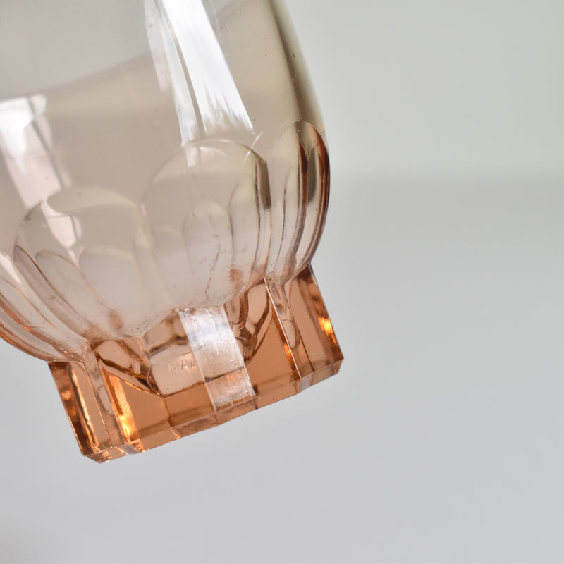 Vintage Pink Small Glass