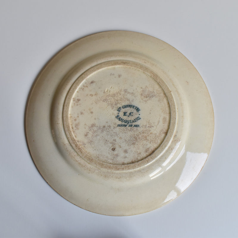 Antique Plate, Bordeaux J.Vielliard Samaritaine