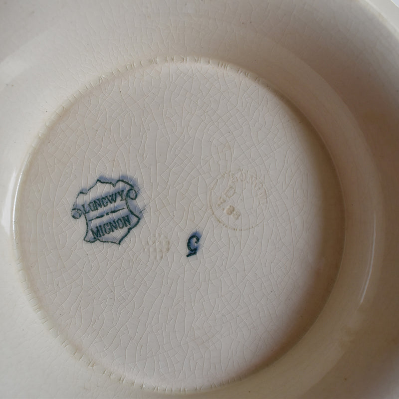 Antique Pedestal Plate Ron Oui Mignon