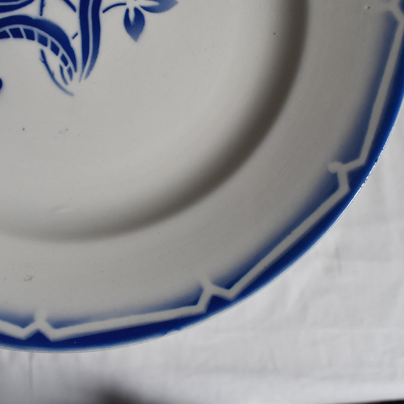 Vintage Plate Digoin & Sarreguemines Canebiere C