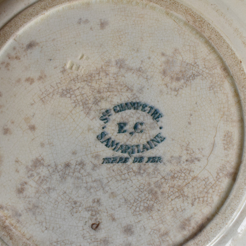 Antique Plate, Bordeaux J.Vielliard Samaritaine