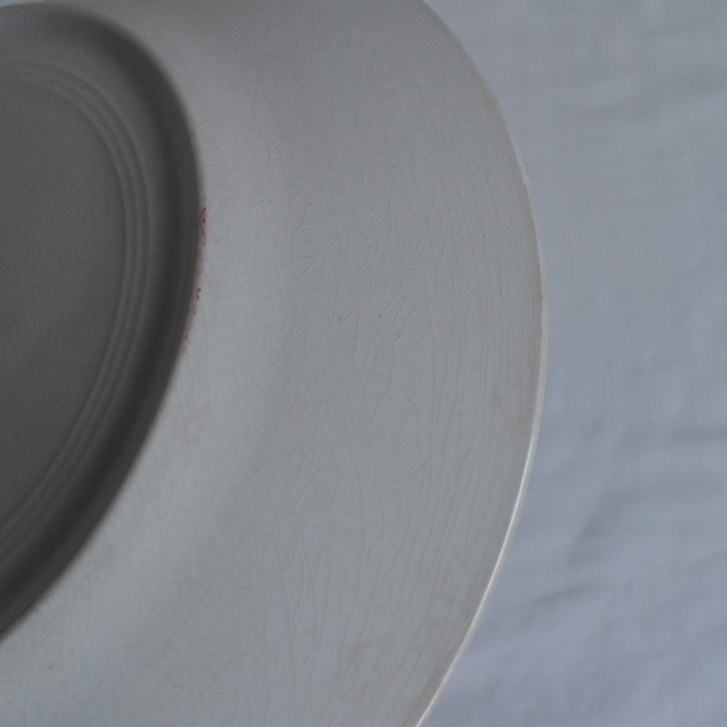 Antique plate K&G Luneville Platane Z2