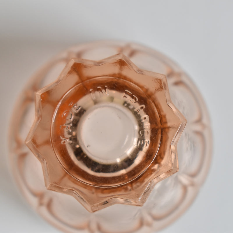 Vintage Pink Small Glass