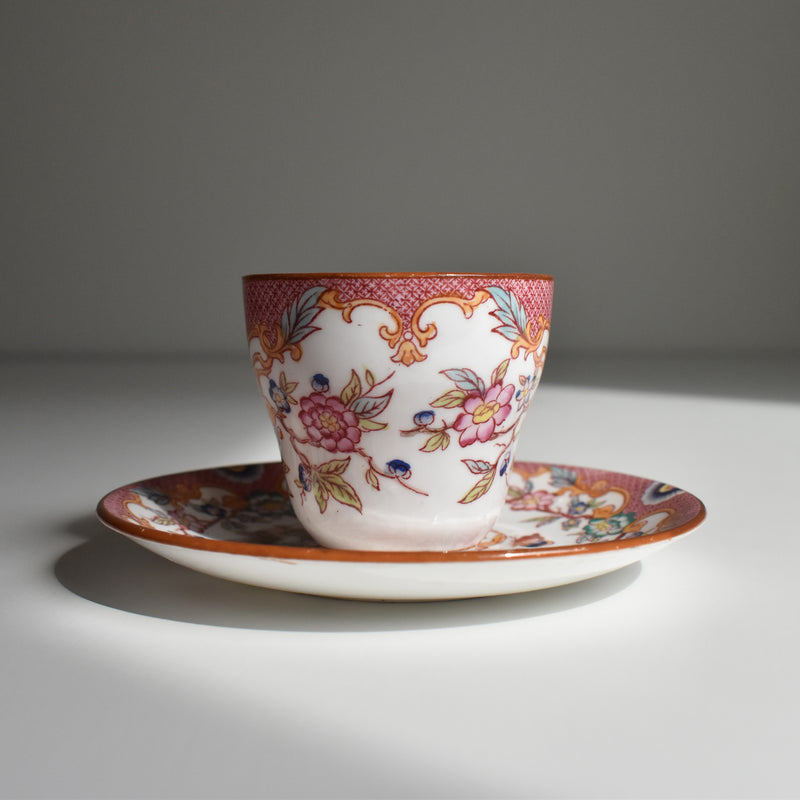 Antique Coffee Cup & Saucer Salagoumines Minton 216 B