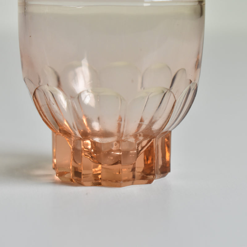 Vintage Pink Small Glass