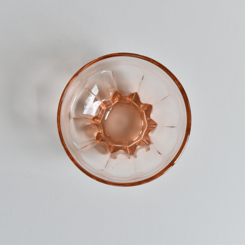Vintage Pink Glass Verin