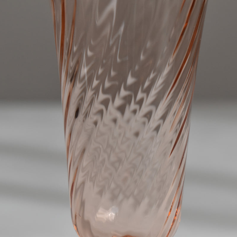 ヴィンテージシャンパングラス rosaline