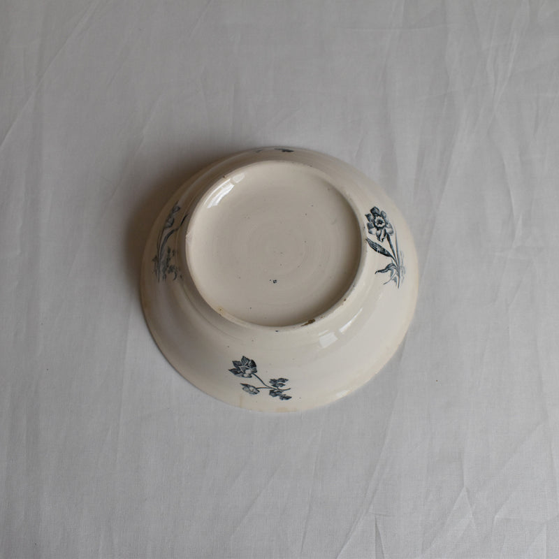 Antique Bowl - Sarreguemines Fontanges