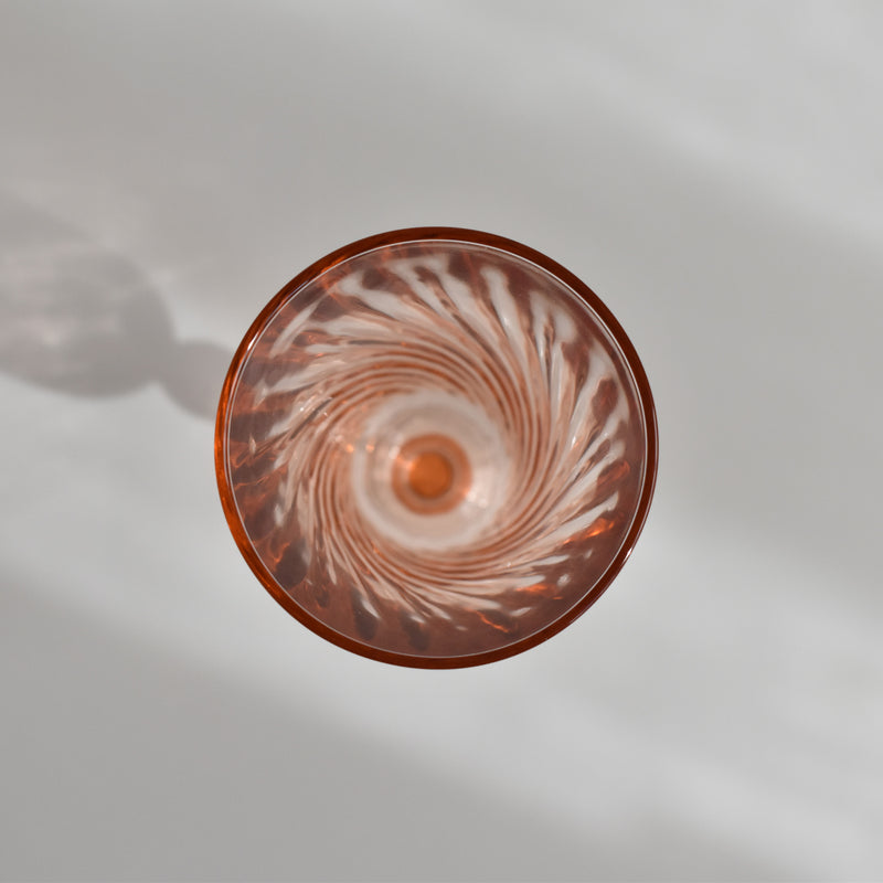 ヴィンテージシャンパングラス rosaline