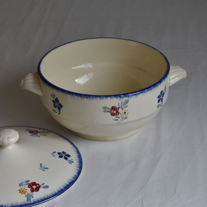 Vintage Soup Tureen Digoin & Sarreguemines Mary-Lou