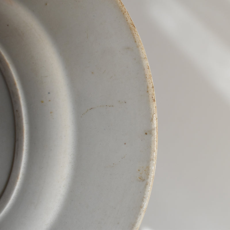 Antique Dessert Plate Gien Fauvette B