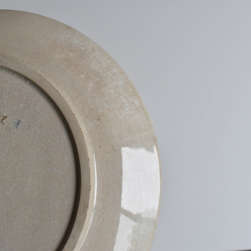 Antique Dessert Plate, U&C Sarreguemines Eglantier B