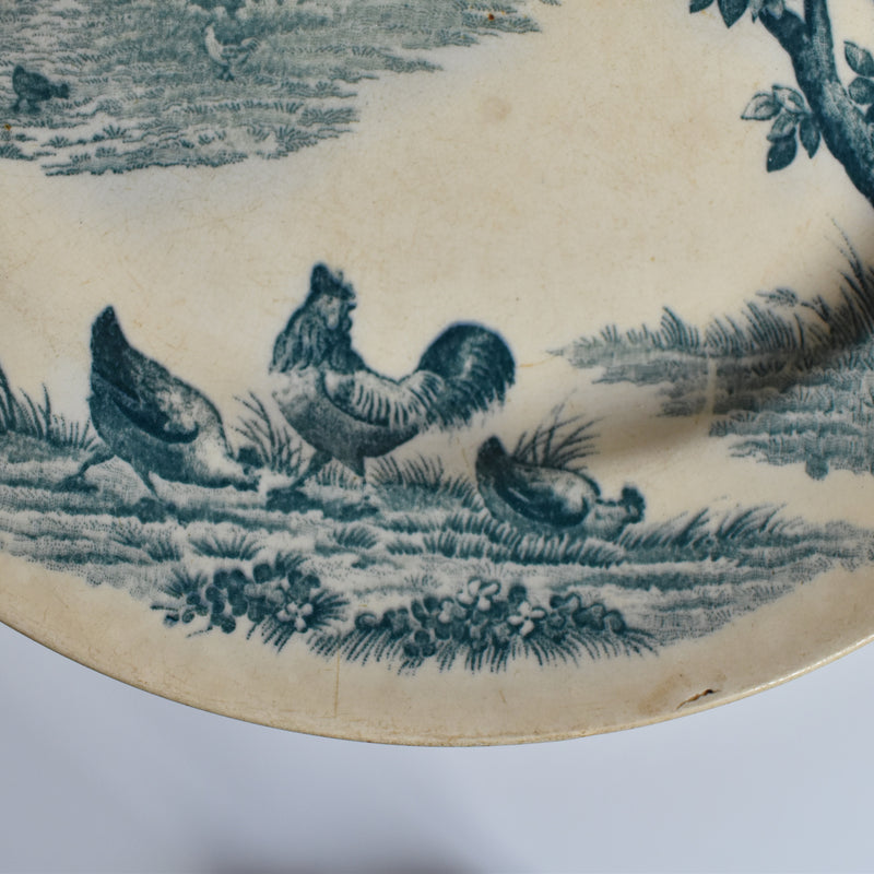 Antique Plate, Bordeaux J.Vielliard Samaritaine