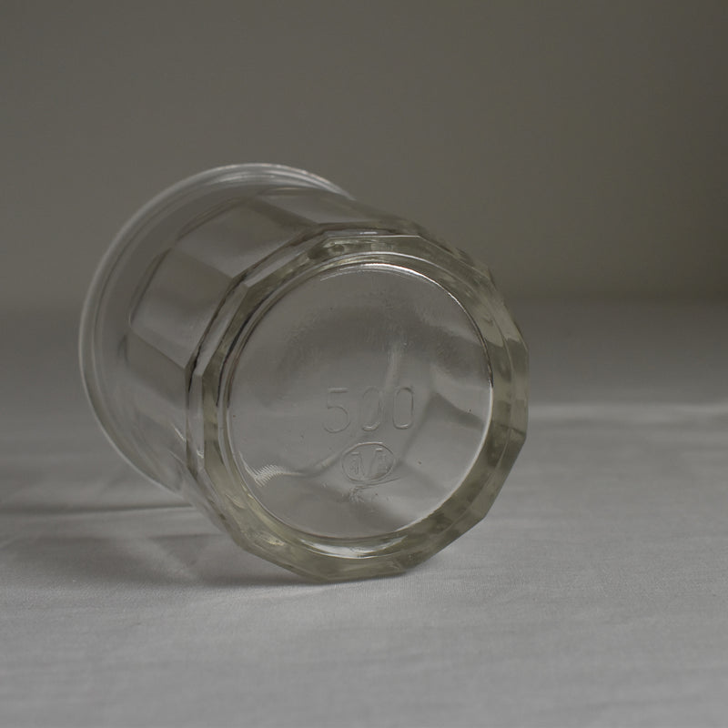 ヴィンテージ ガラスジャムポット 500 BVB