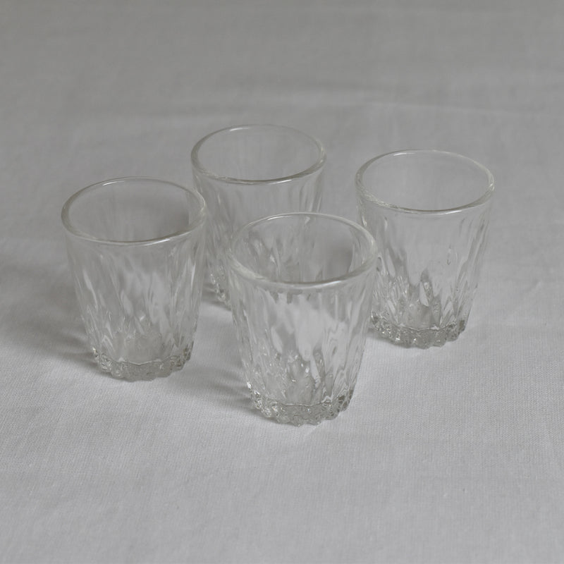 Vintage DURALEX Liquor Glasses (Set of 4)