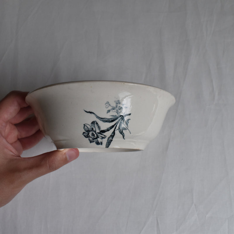 Antique Bowl - Sarreguemines Fontanges