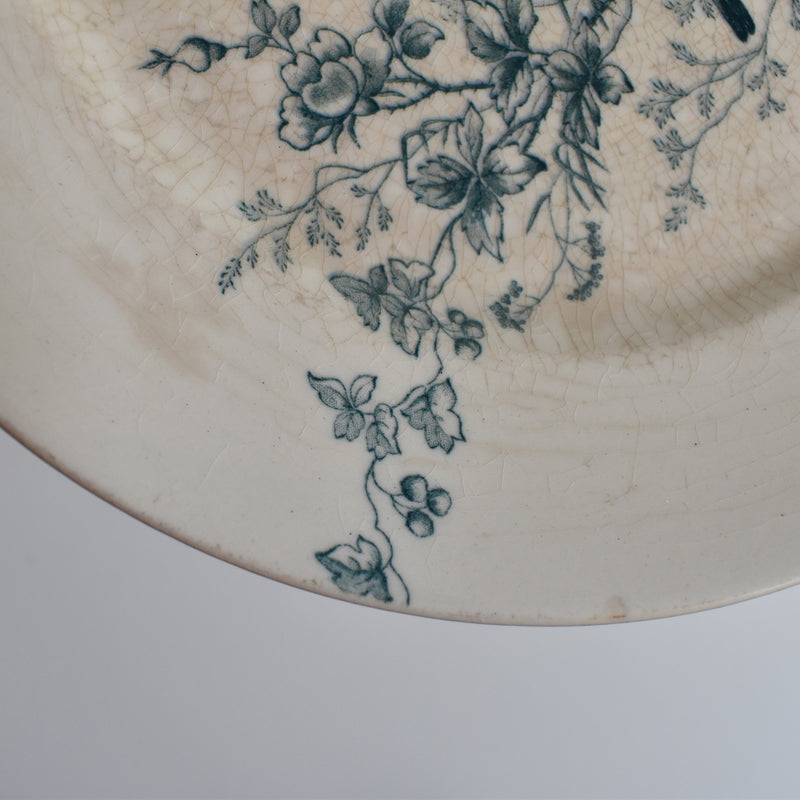 Antique Pedestal Plate Ron Oui Mignon