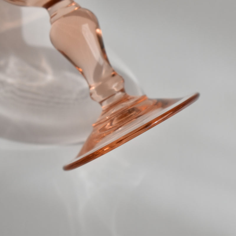 ヴィンテージシャンパングラス rosaline