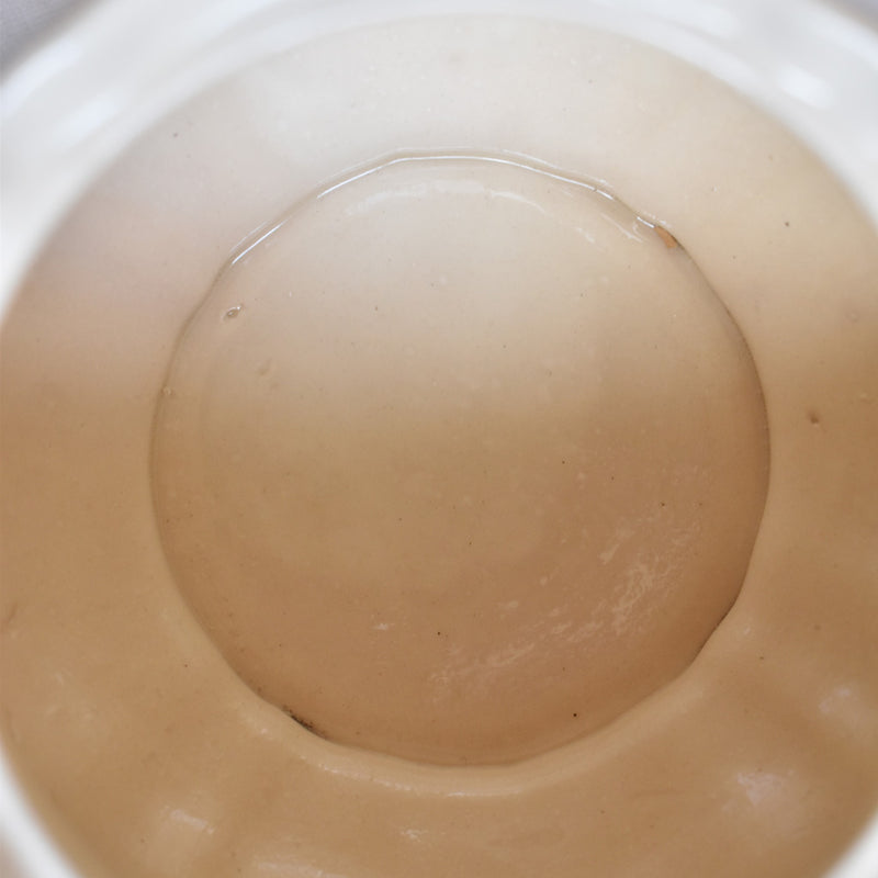 Vintage Sugar Pot - Digoin & Sarreguemines - Petal Rim
