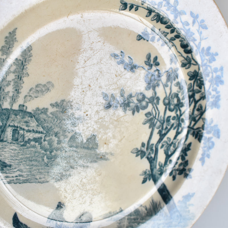 Antique Plate, Bordeaux J.Vielliard Samaritaine