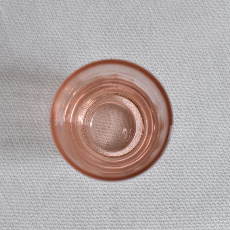 Vintage Liquor Glass Pink