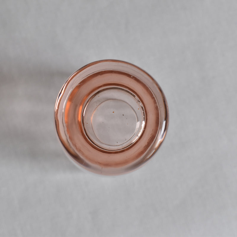 Vintage Liquor Glass Pink