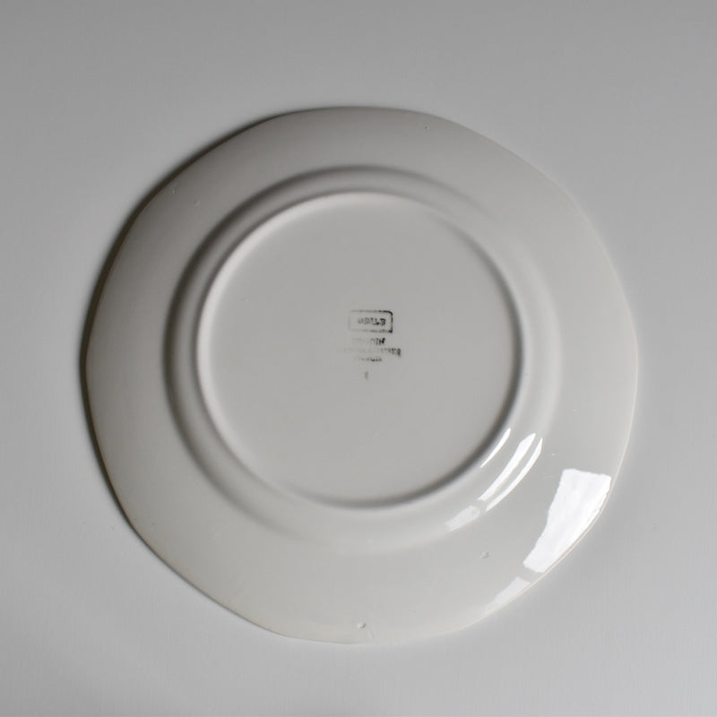 Vintage Plate Digoin Sarreguemines Odile A