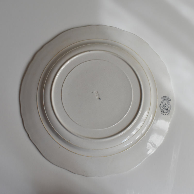 Antique Plate W.A.A.&Cie Madrid G