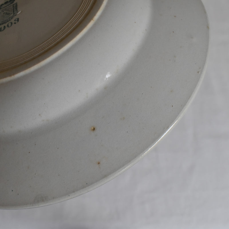 Antique Deep Plate, Saint-Amand, 4003 A