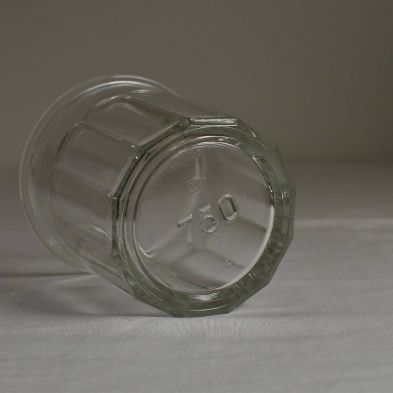 Vintage Glass Jam Pot 750