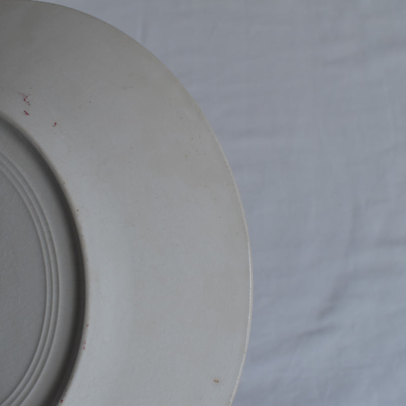 Antique Plate K&G Luneville Platane Z3