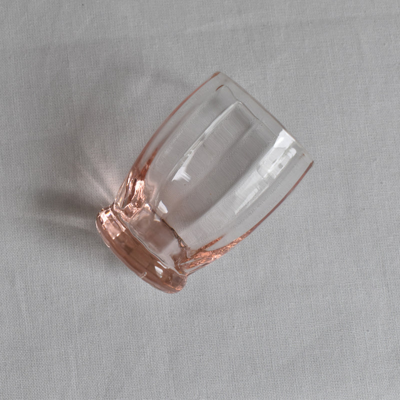 Vintage Liquor Glass Pink
