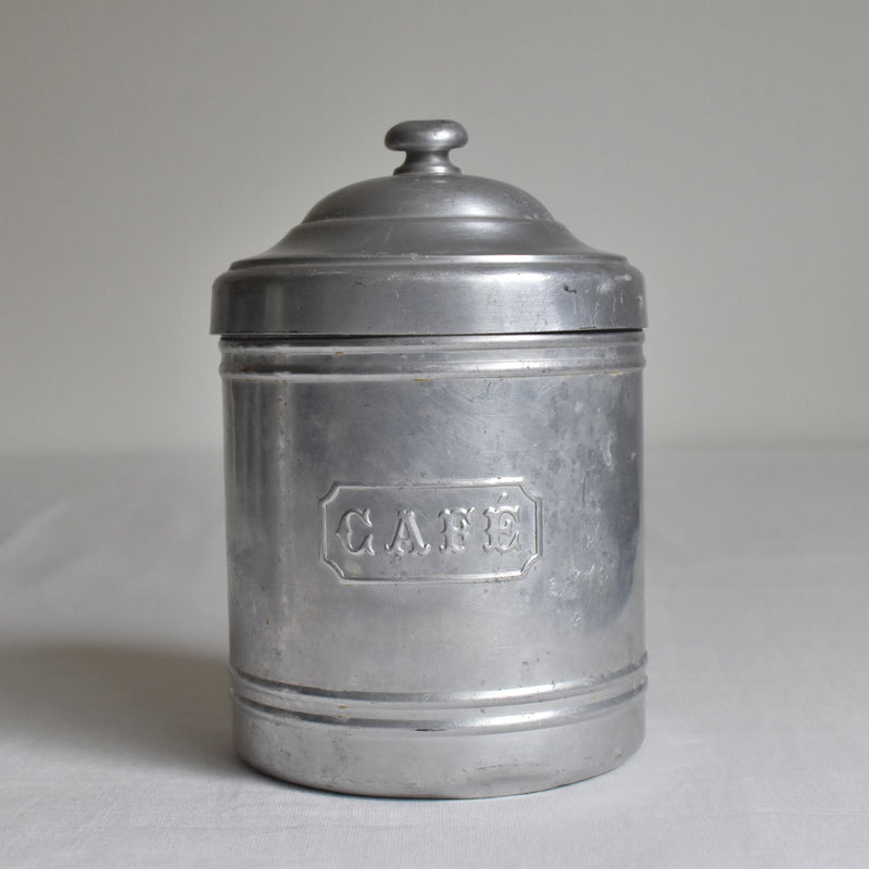 Vintage Aluminum Storage Containers, Set of 3